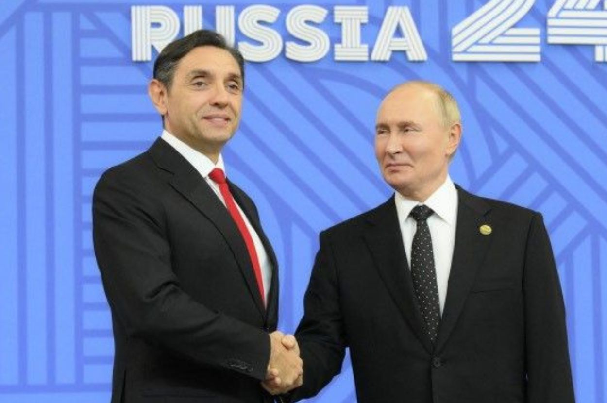 Aleksandar Vulin i Vladimir Putin